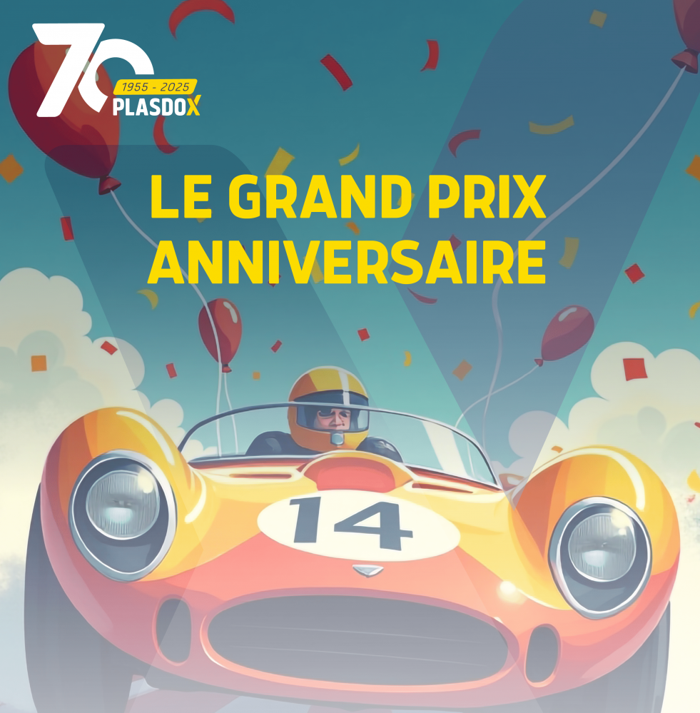 Visuel de l'opération Grand Prix Anniversaire Plasdox