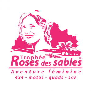 Logo Roses des sables, rally féminin au Maroc